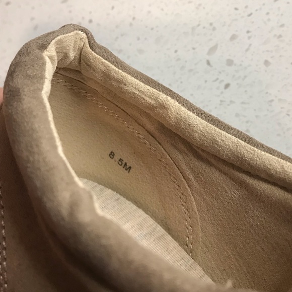POP Canoe tan wedge slip ons sz 8.5 - Picture 9 of 12